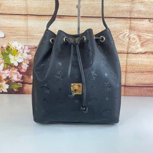 MCM Black Bucket Bag